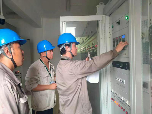 溧陽供電單改雙老小區用電這夏穩了