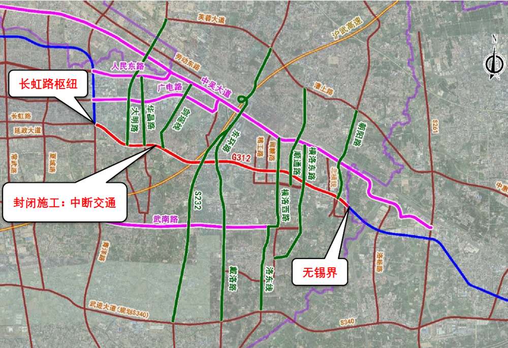 沪武高速公路地图图片